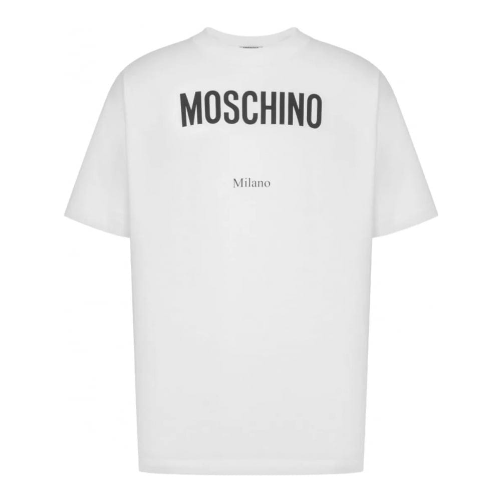 Moschino - T-shirt 'Logo-Print' pour Hommes