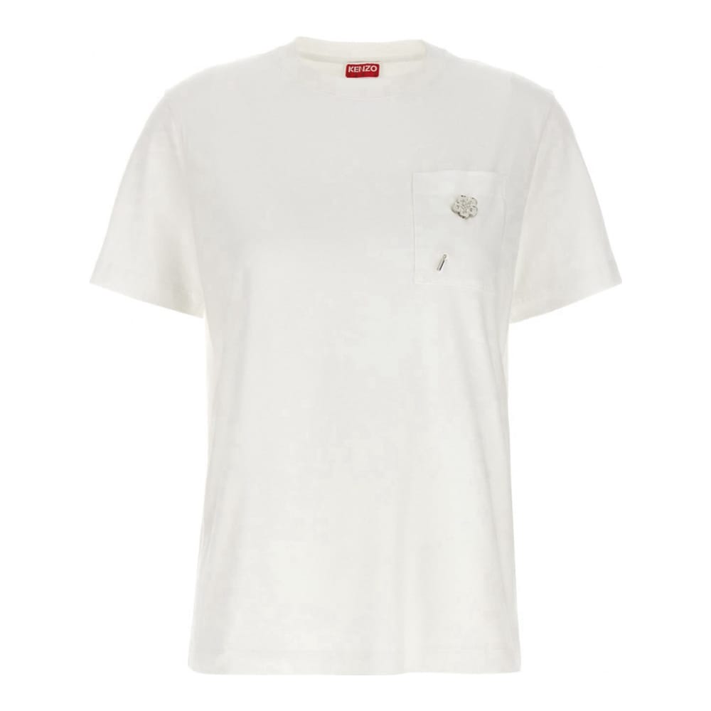 Kenzo - T-shirt 'Logo Pin' pour Femmes