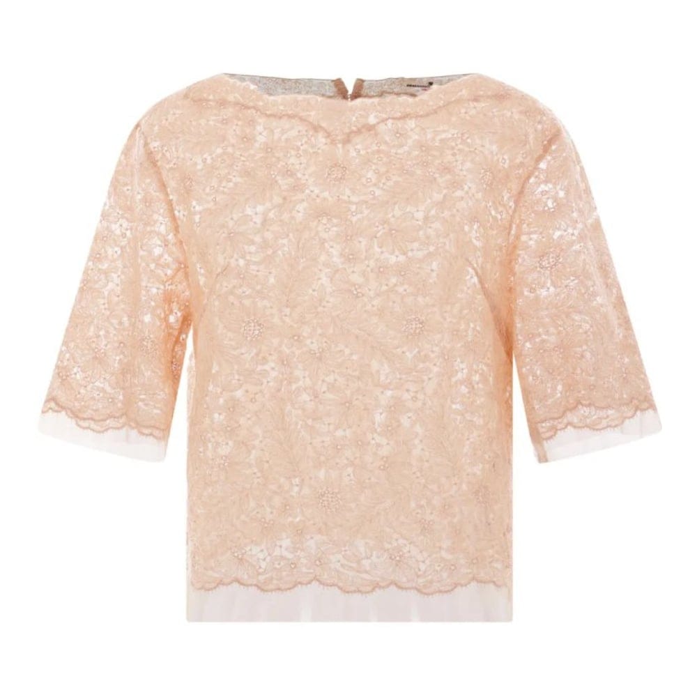 Ermanno scervino - Blouse à manches courtes 'Floral' pour Femmes
