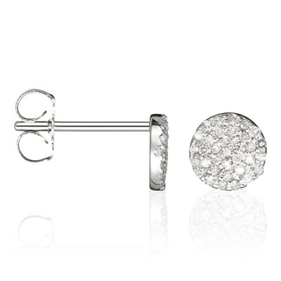 Atelier du diamant - Boucles d'oreilles 'Ronds Scintillants' pour Femmes