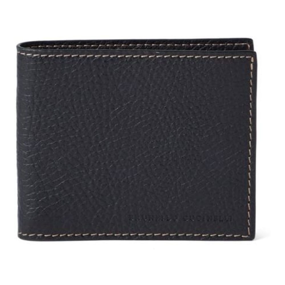 Brunello cucinelli - Portefeuille 'Bi-Fold' pour Hommes
