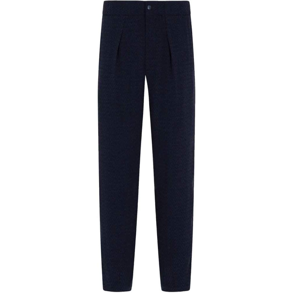 Giorgio armani - Pantalon 'Zigzag-Pattern' pour Hommes