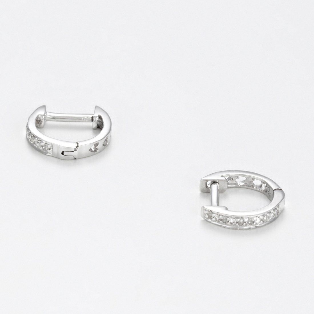 Atelier du diamant - Boucles d'oreilles 'Anneau' pour Femmes