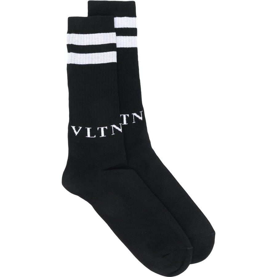 Valentino garavani - Chausettes 'VLTN' pour Hommes