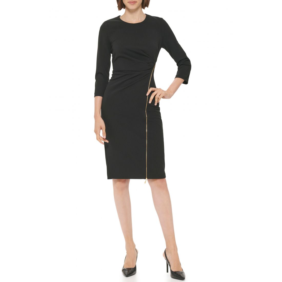 Calvin klein - Robe fourreau 'Zip' pour Femmes
