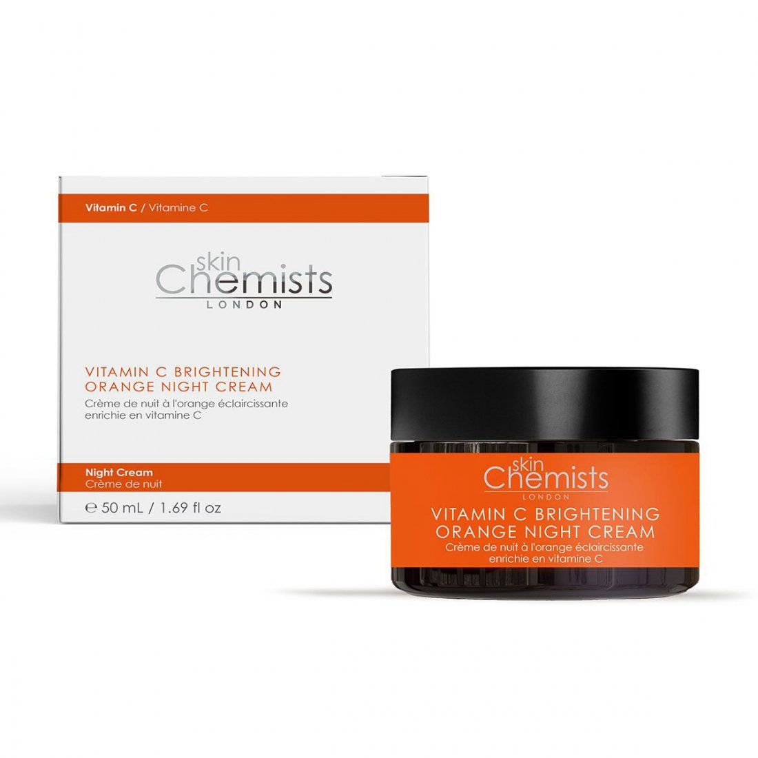 Skinchemists - Crème de nuit 'Vitamin C Brightening Orange' - 50 ml