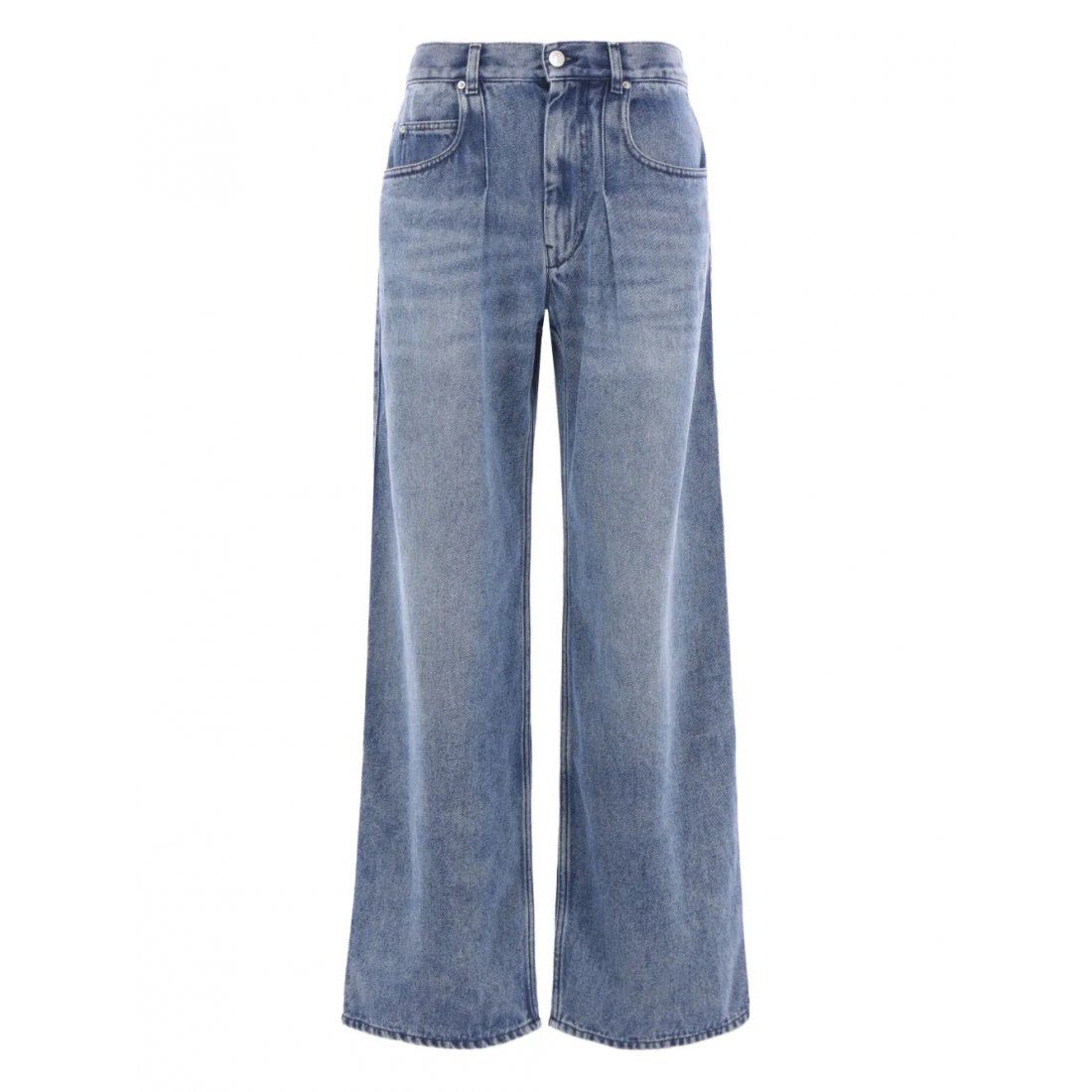 Isabel marant - Jeans 'Rodayna Pleated' pour Femmes