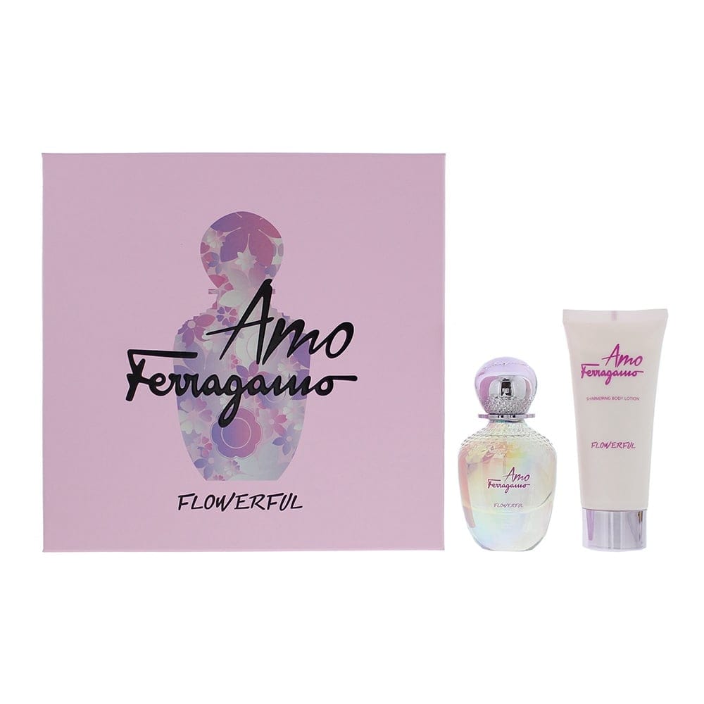 Salvatore ferragamo - Coffret de parfum 'Amo Flowerful' - 2 Pièces