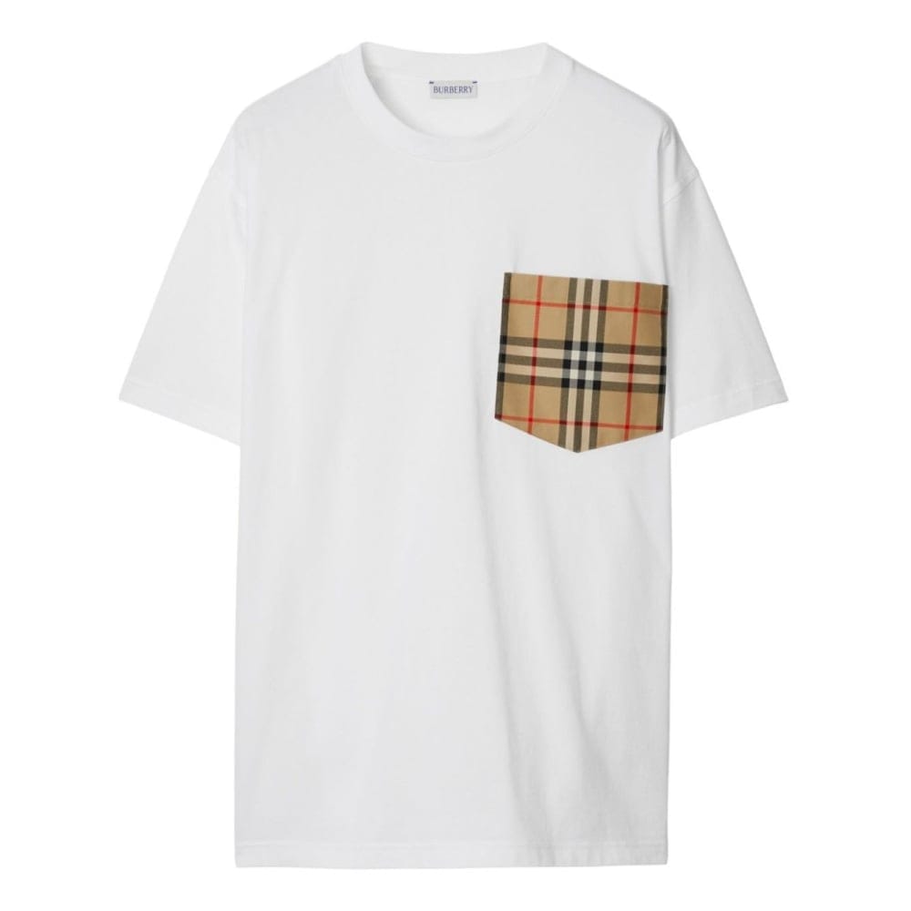 Burberry - T-shirt 'Vintage Check Pocket' pour Femmes