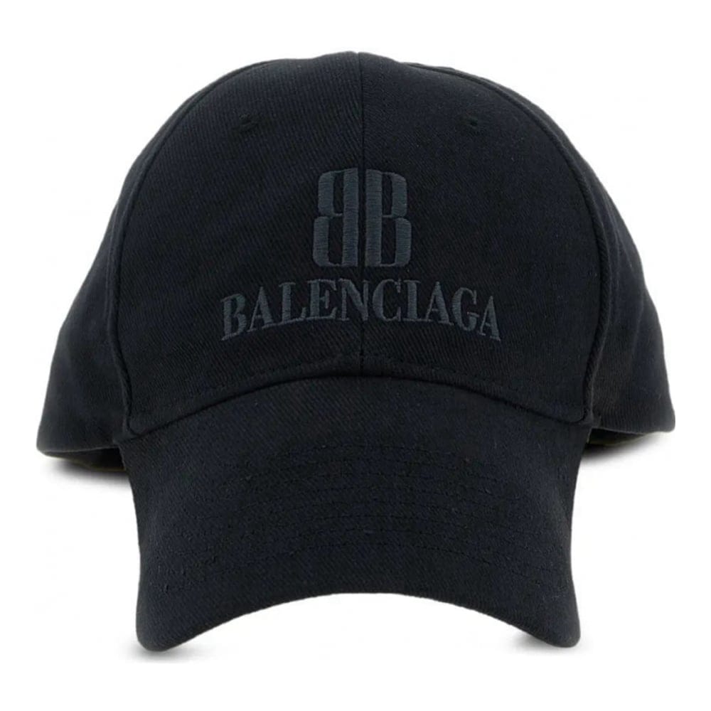 Balenciaga - Casquette 'Logo-Embroidered' pour Hommes