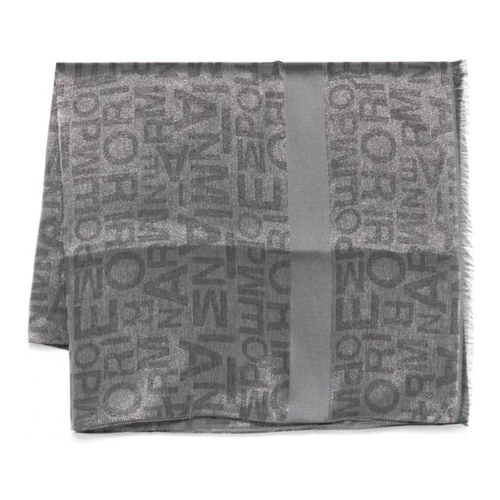 Emporio armani - "Foulard 'Logo-Jacquard' pour Femmes"-0