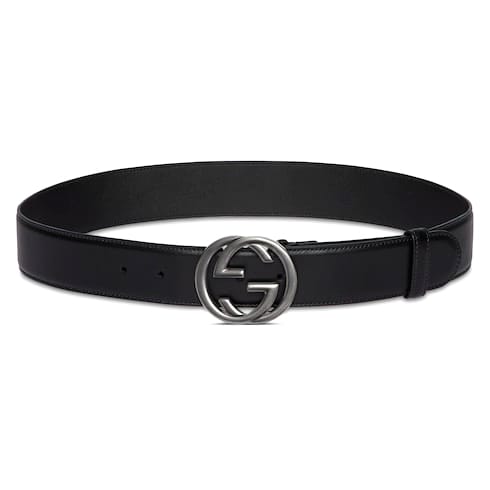 Gucci - Ceinture 'Interlocking G Buckle' pour Hommes