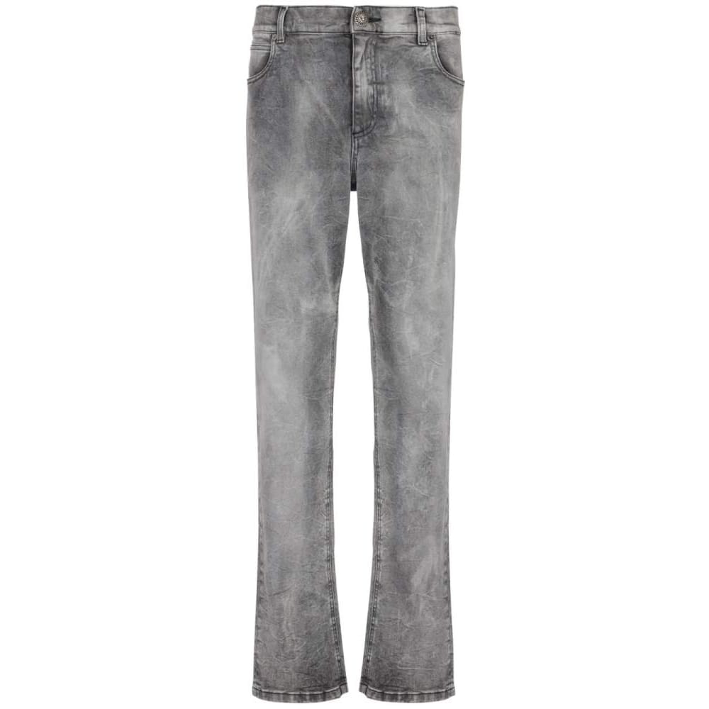 Balmain - Jeans 'Mid-Rise Straight-Leg' pour Hommes