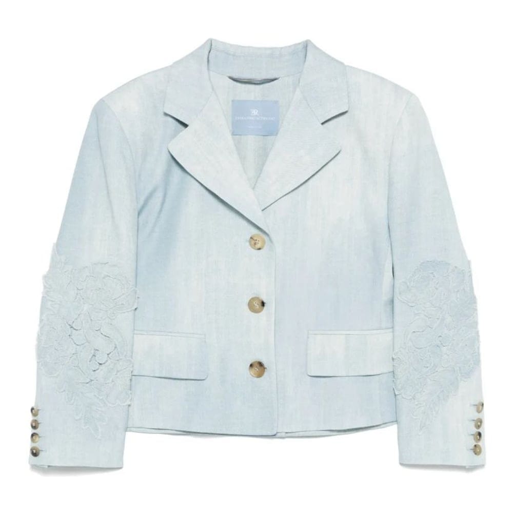 Ermanno scervino - Blazer 'Denim-Print' pour Femmes