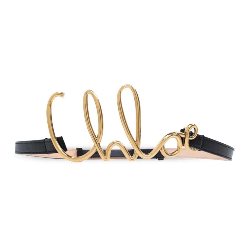 Chloé - Ceinture 'Iconic Small Buckle' pour Femmes