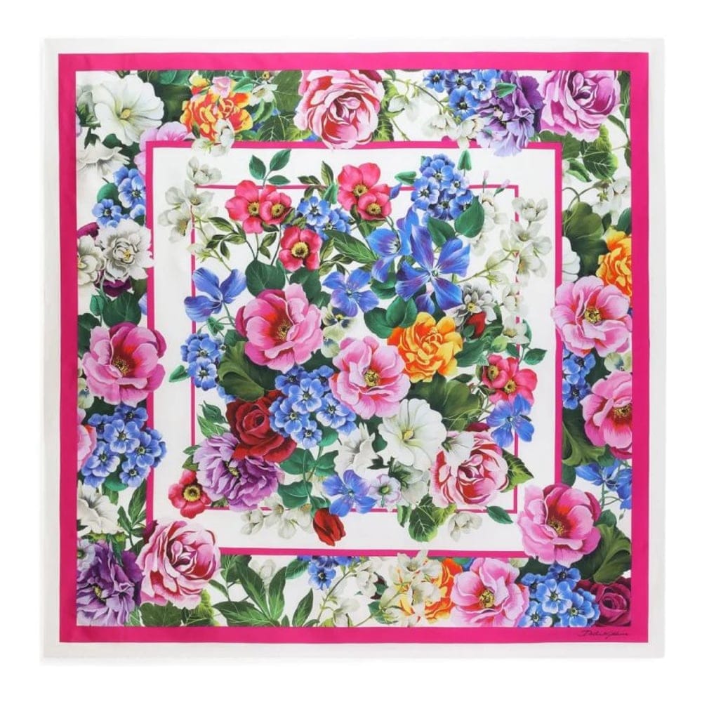 Dolce&gabbana - Foulard 'Floral-Print' pour Femmes