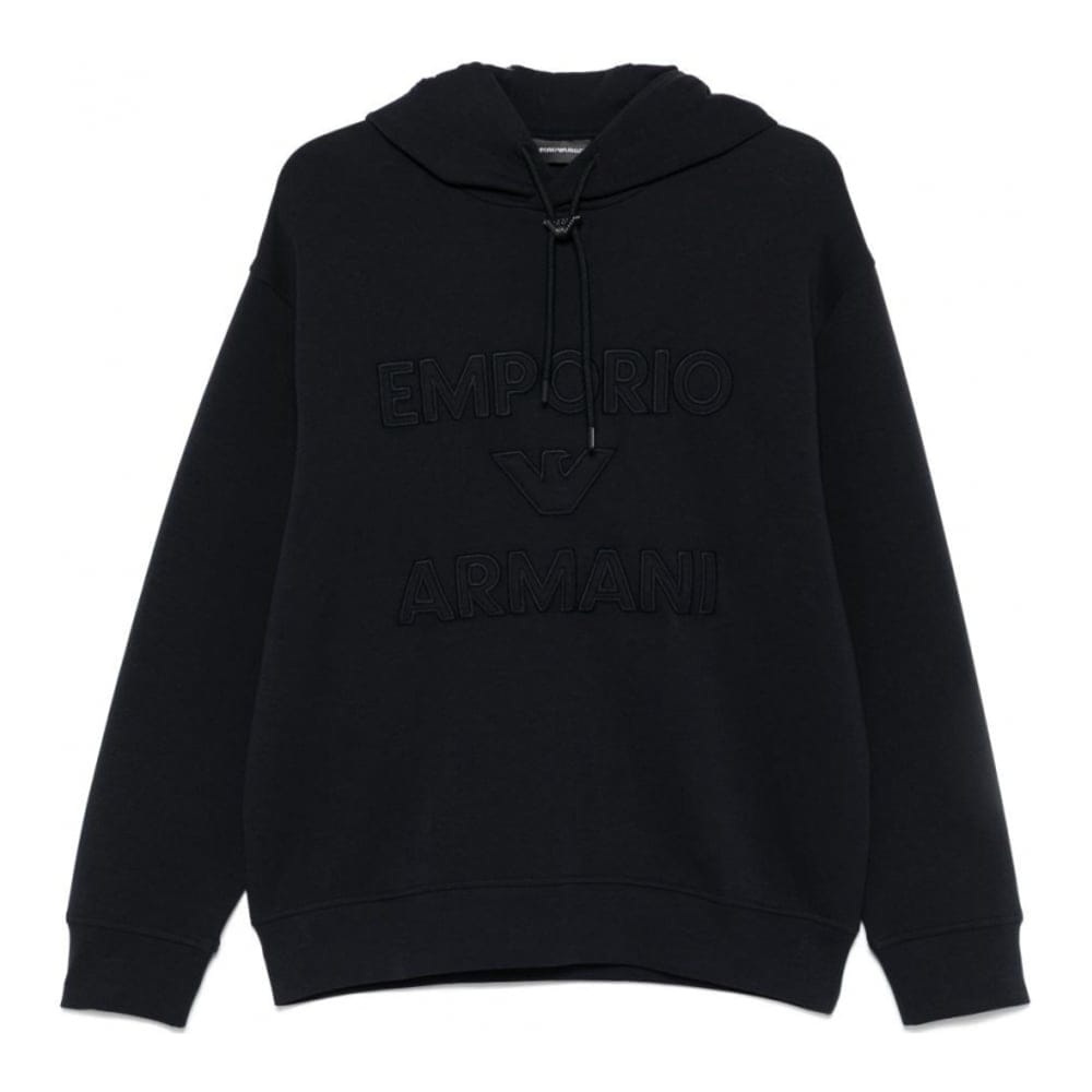 Emporio armani - Sweatshirt à capuche  'Logo' pour Hommes