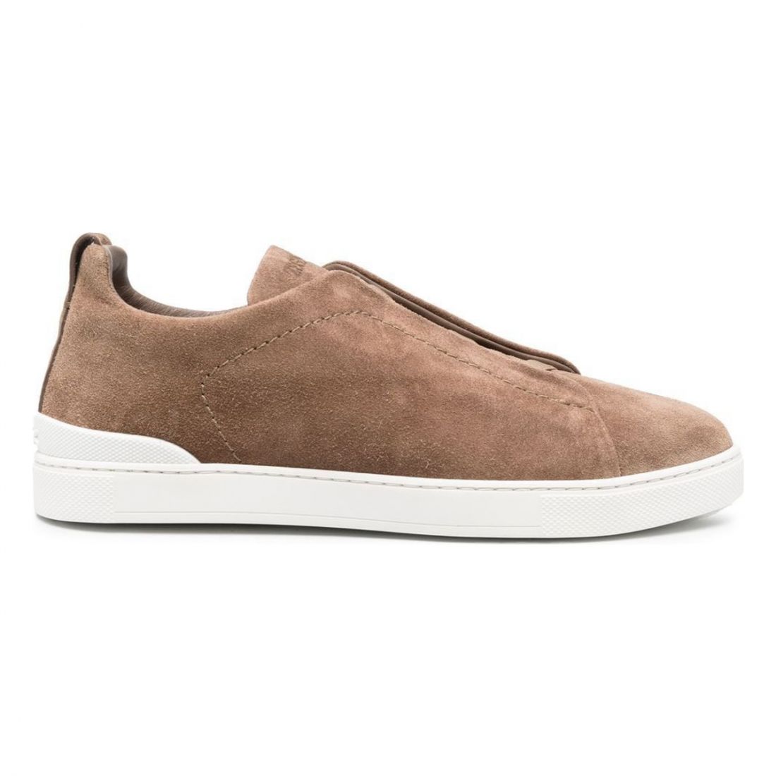 Zegna - Slip-on Sneakers 'Triple Stitch' pour Hommes