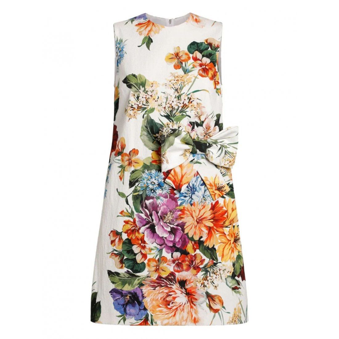 Dolce&gabbana - Robe mini 'Floral-Print' pour Femmes