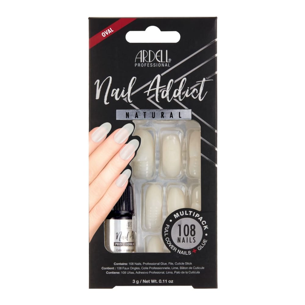 Ardell - Faux Ongles 'Nail Addict' - Natural Oval