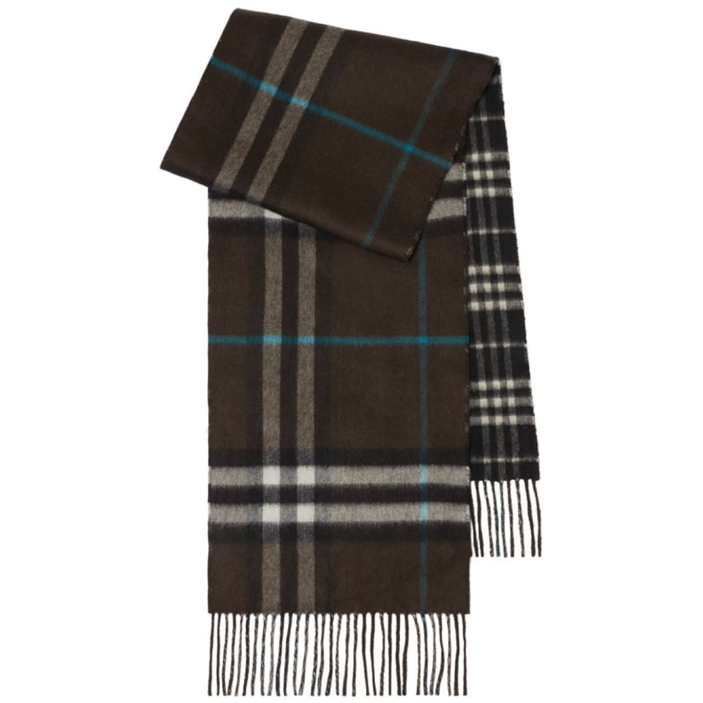 Burberry - Écharpe en cachemire  'Reversible Checked' pour Femmes