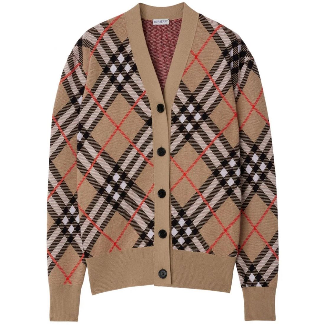 Burberry - Cardigan 'Check' pour Femmes