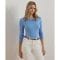 'Cotton-Blend Sweater, Regular & Petite' für Damen