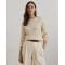 'Cable-Knit Cotton-Blend Boatneck Sweater' für Damen