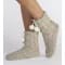 W's POM POM FLEECE LINED CREW SOCK