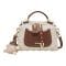 Women's 'Fashionable Color-Block Versatile Boston' Crossbody Bag