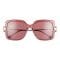 'Salvatore Ferragamo Gancio 55mm Square Sunglasses' für Damen