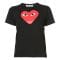 'Heart' T-Shirt für Damen