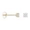 Boucles d'oreilles 'Single Diamond' pour Femmes