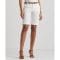 'Twill Stretch Bermuda Shorts' pour Femmes