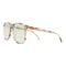 '57mm Square Sunglasses' pour Hommes