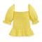 'Smocked Jersey Peplum Top' pour Grandes filles