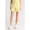 Short en coton 'Embroidered Logo Fleece' pour Femmes