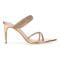'Camina Crystal Strap Slide' Sandalen mit Absatz für Damen