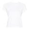 'Logo-Print' T-Shirt für Damen