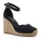 FLAG HIGH WEDGE ESPAD CLOSED TOE