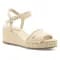MID WOVEN WEDGE ESPAD FRINGE