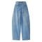 'Le De-Nîmes Ovalo Pleated' Jeans für Damen