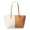 'Jet Set Travel Logo Print Canvas Medium Zip Top' Tote Handtasche für Damen