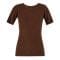 'Fine-Knit' Kurzarm Pullover für Damen