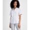 'Linen-Blend Short-Sleeve Shirt' für Damen