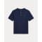 'Cotton Jersey Short-Sleeve Henley Shirt' pour Grands garçons