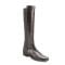 Botte En Cuir Et Stretch