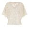 Women's 'Macramé' Short sleeve Blouse