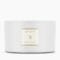 Bougie 3 mèches 'Pearl' - 400 g