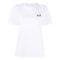 'Logo' T-Shirt für Damen